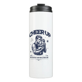GARRAFA TÉRMICA CASA/COZINHA PAPAI ANIMADO COPO TÉRMICO