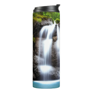 Garrafa Térmica Cascata fantástica Tumbler térmico