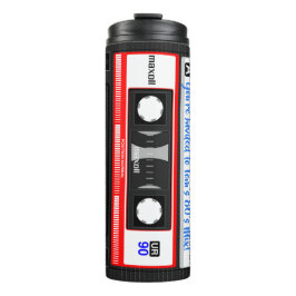 Garrafa Térmica cassete de banda magnética personalizada fita da