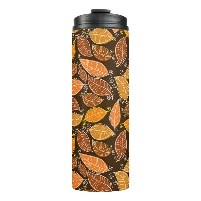 Garrafa Térmica Castelo de conto de fadas, Paisagem Moderna do Pet (Frente)