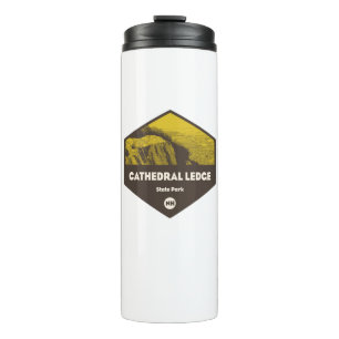 Garrafa Térmica Catedral de Ledge State Park New Hampshire