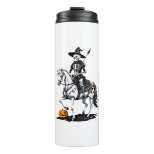 Garrafa Térmica Cavaleiro de Cavalo Esqueleto - Esqueleto de Hallo