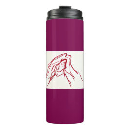Garrafa Térmica Cave Painting Thermal Tumbler