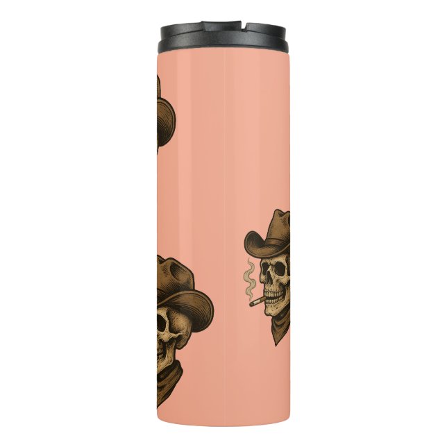 Garrafa Térmica CAVEIRA  (Verso)