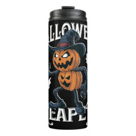 GARRAFA TÉRMICA CEIFADOR DE HALLOWEEN - ABÓBORA ASSUSTADORA