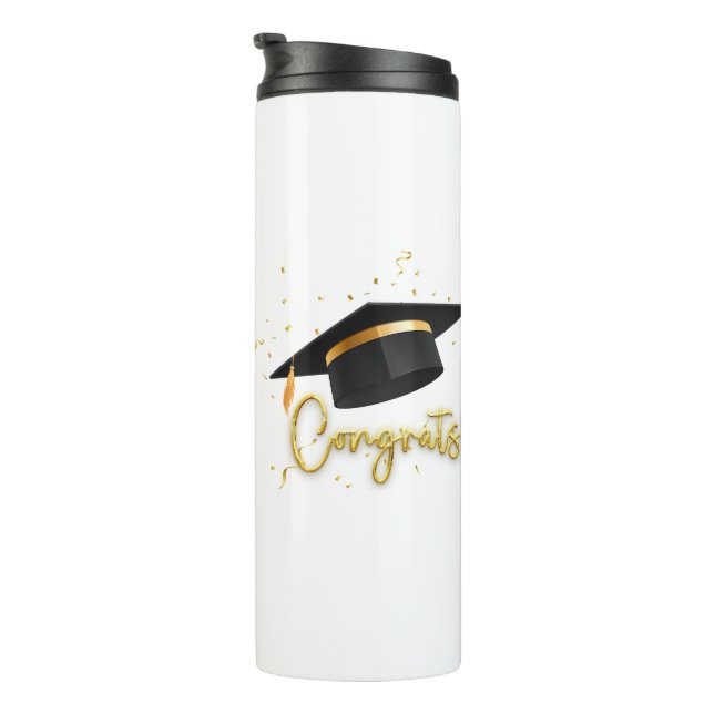 Garrafa Térmica Celebração de Formatura (Rotação à direita)