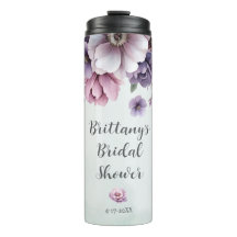 Chá de Bebê Lavanda & Floral Verde