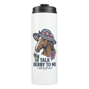 Garrafa Térmica Chapéu de Cavalo Derby Vintage Design Fale Derby C