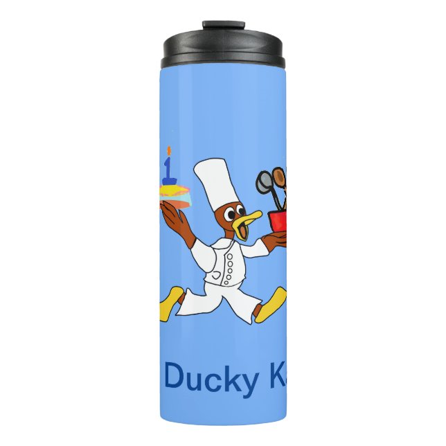 Garrafa Térmica Chef Ducky Kazoo Hilarious Roadtrip (Frente)