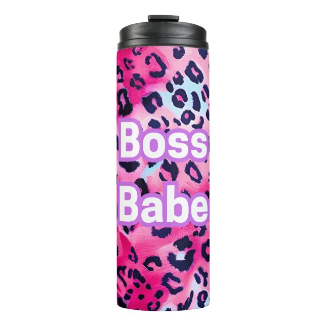 Garrafa Térmica Chefe Babe Tumbler - Drinkware Motivacional (Frente)