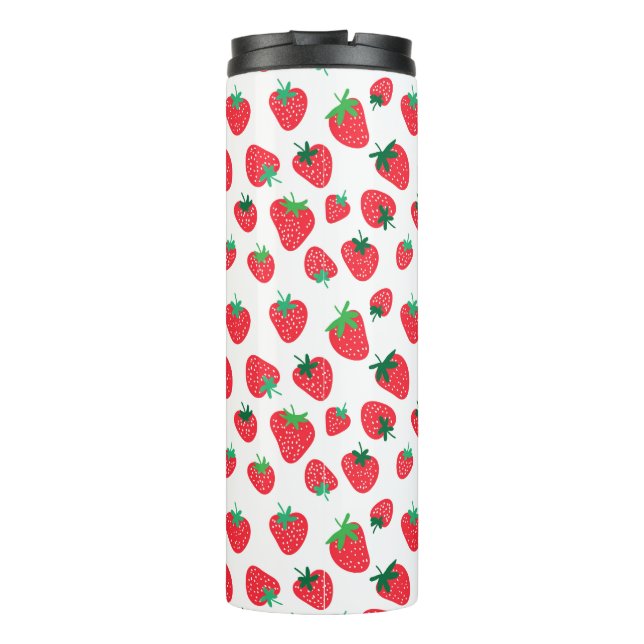 Garrafa Térmica Cheio de Morangos (Verso)