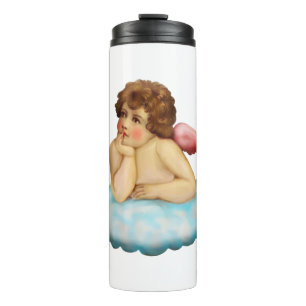Garrafa Térmica cherub anjo antigo