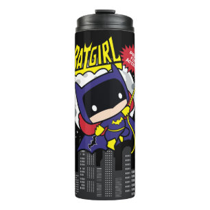 Garrafa Térmica Chibi Batgirl Pronto Para Ação