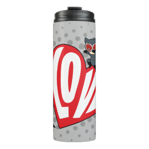 Garrafa Térmica Chibi CatWomen Punt em Batman