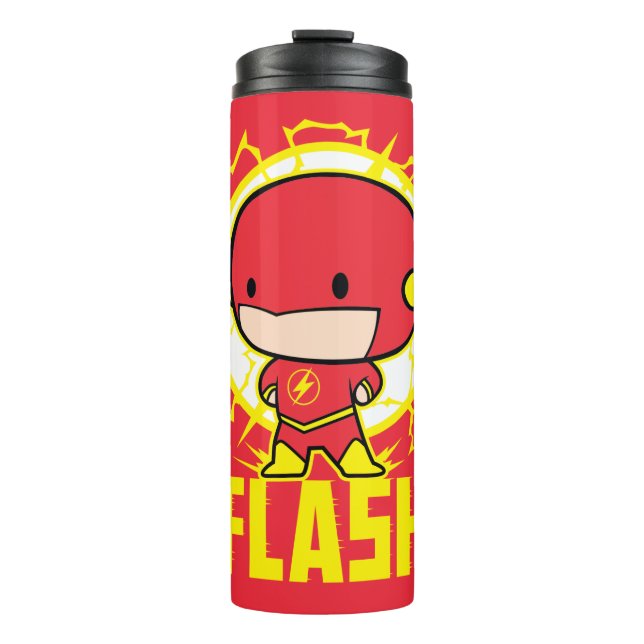 Garrafa Térmica Chibi Flash com eletricidade (Frente)