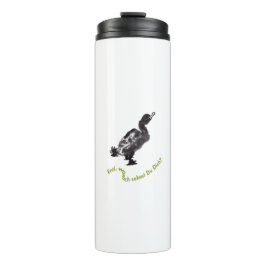 Garrafa Térmica Chinesische Tuschekunst mit Entenmotiv