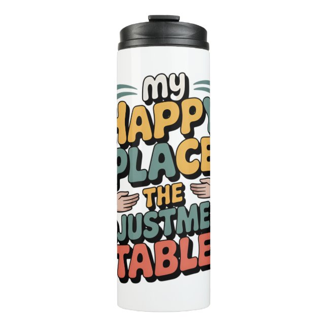 Garrafa Térmica Chiropractic Adjustment Bliss for Back Pain Relief (Frente)