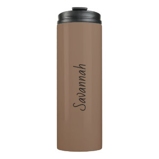 Garrafa Térmica Chocolate-Brown Thermal Tumbler