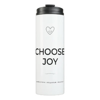 Garrafa Térmica Choose Joy Tumbler