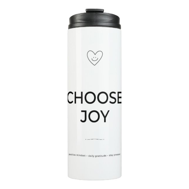 Garrafa Térmica Choose Joy Tumbler (Frente)