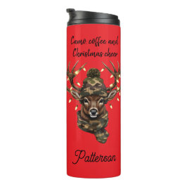 Garrafa Térmica Christmas deer Thermal Tumbler