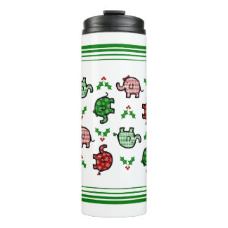 Garrafa Térmica Christmas Elephant Tumbler