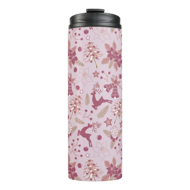 Garrafa Térmica Christmas holidays (Frente)