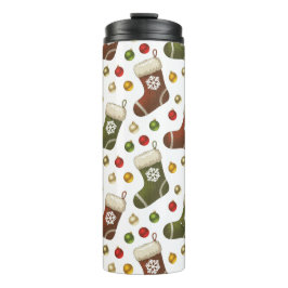 Garrafa Térmica Christmas Wreaths