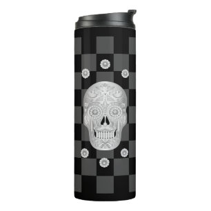 Garrafa Térmica Chrome Calavera Watch