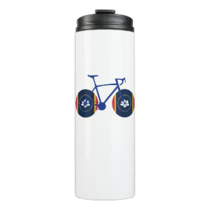 Garrafa Térmica Ciclismo da Bandeira do Mississippi