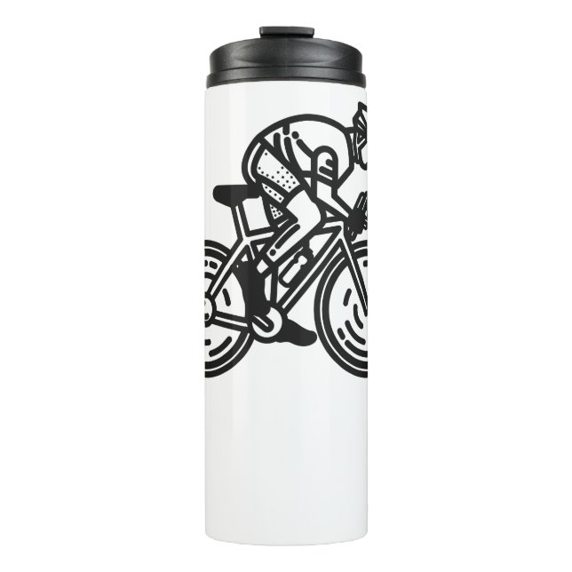Garrafa Térmica ciclista de velocidade (Frente)
