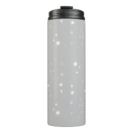 Garrafa Térmica Cinza de Prata