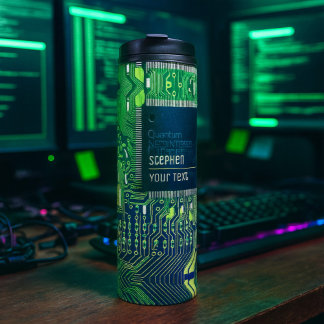 Garrafa Térmica Circuito impresso personalizável - PCB eletrônico