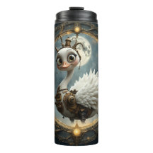 Cisne Mecânico ao Luar – Guardião de Sonhos Curios