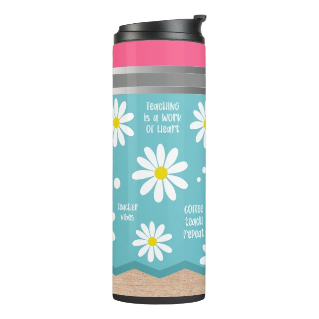 Garrafa Térmica Citação de Professores (Giro à esquerda)