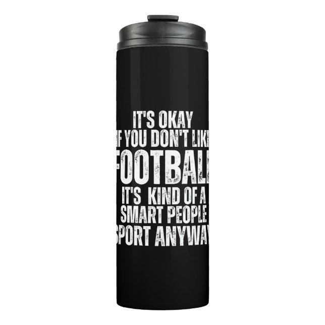 GARRAFA TÉRMICA CITAÇÕES ENGRAÇADAS DE FUTEBOL (Frente)