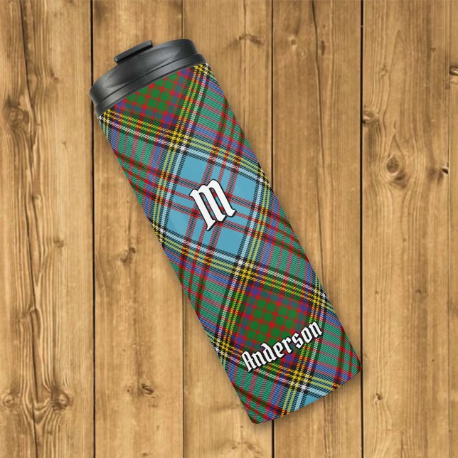 Garrafa Térmica Clan Anderson Tartan Thermal Tumbler (Criador carregado)