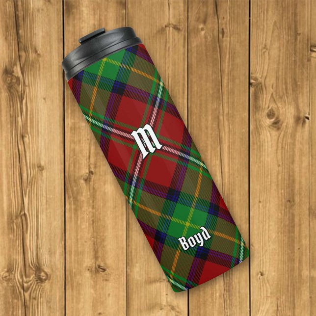 Garrafa Térmica Clan Boyd Tartan (Criador carregado)