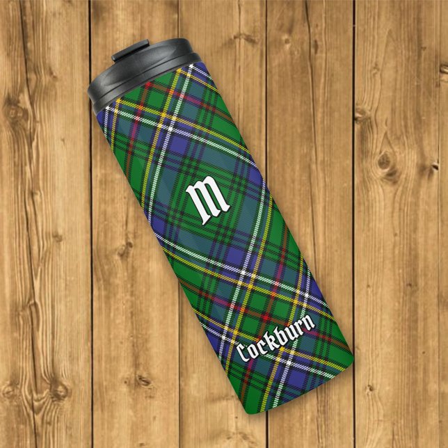 Garrafa Térmica Clan Cockburn Tartan (Criador carregado)