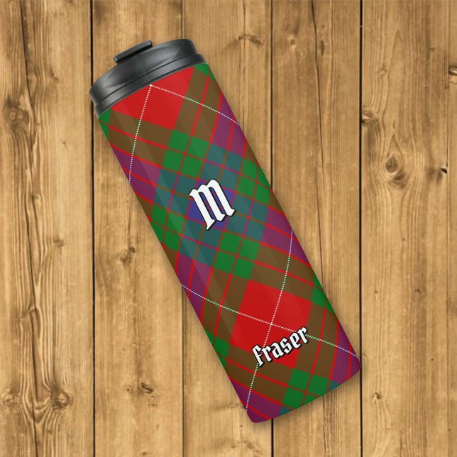 Garrafa Térmica Clan Fraser Tartan Thermal Tumbler (Criador carregado)