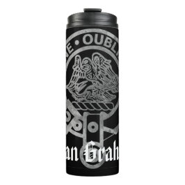Garrafa Térmica Clan Graham Crest Crachá Thermal Tumbler