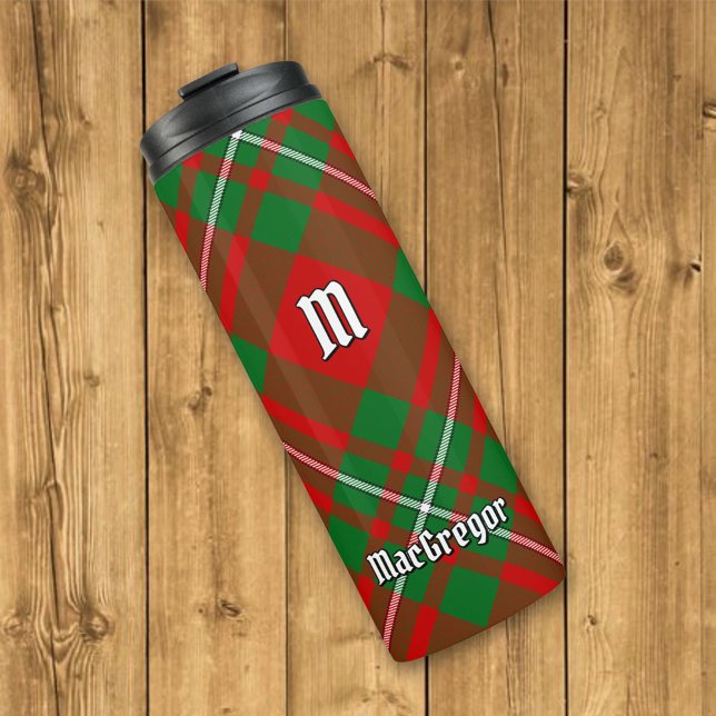 Garrafa Térmica Clan Gregor Tartan Thermal Tumbler (Criador carregado)
