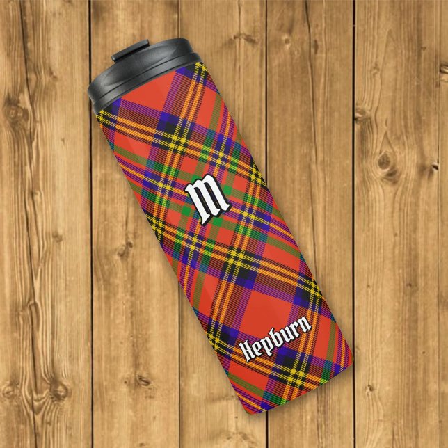 Garrafa Térmica Clan Hepburn Tartan (Criador carregado)