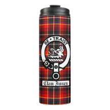 Clan Innes Crest Crachá e Tartan