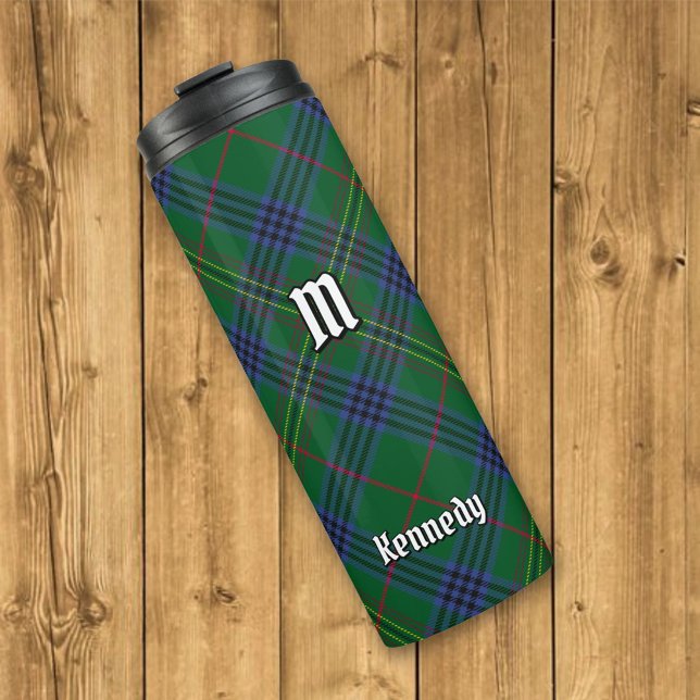 Garrafa Térmica Clan Kennedy Tartan (Criador carregado)