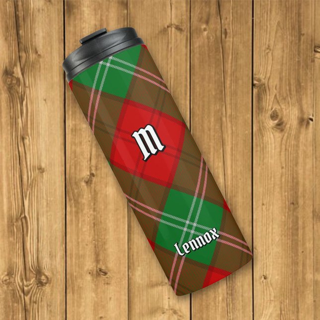 Garrafa Térmica Clan Lennox Tartan (Criador carregado)