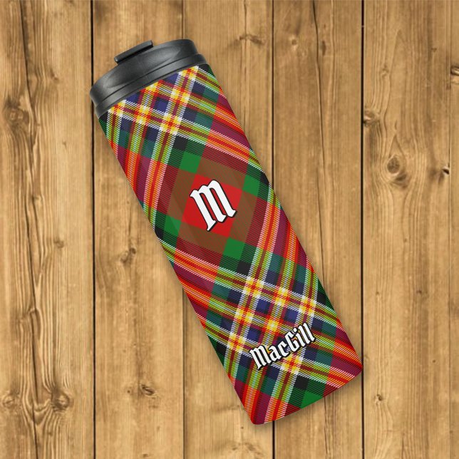 Garrafa Térmica Clan MacGill Tartan Tumbler Térmico (Criador carregado)