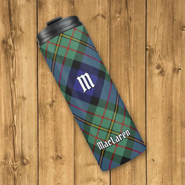 Garrafa Térmica Clan MacLaren Tartan (Criador carregado)