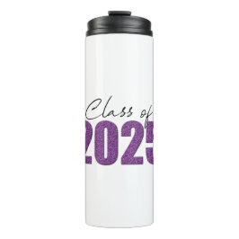 Garrafa Térmica Classe de brilho roxo de 2025