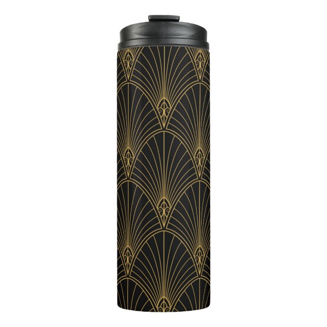 Garrafa Térmica Classic Art Deco Seamless Pattern. Geometric Styli (Frente)